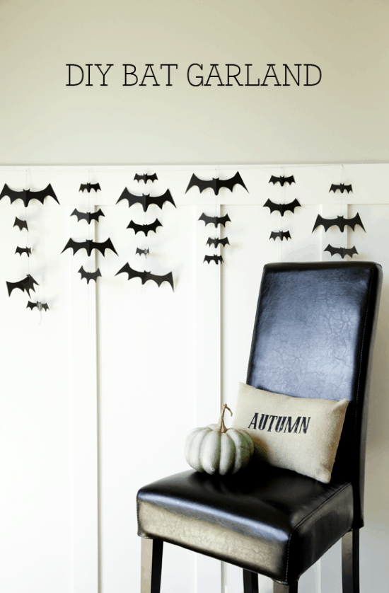DIY Bat Garland Let's DIY It All With Kritsyn Merkley