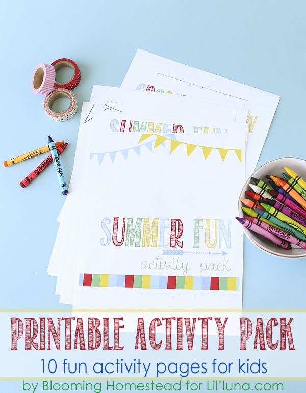 Summer Fun List Printable – Let's DIY It All – With Kritsyn Merkley