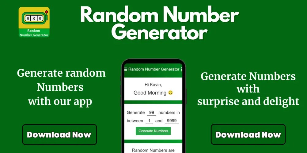 Random Number Generator Letsdosimple
