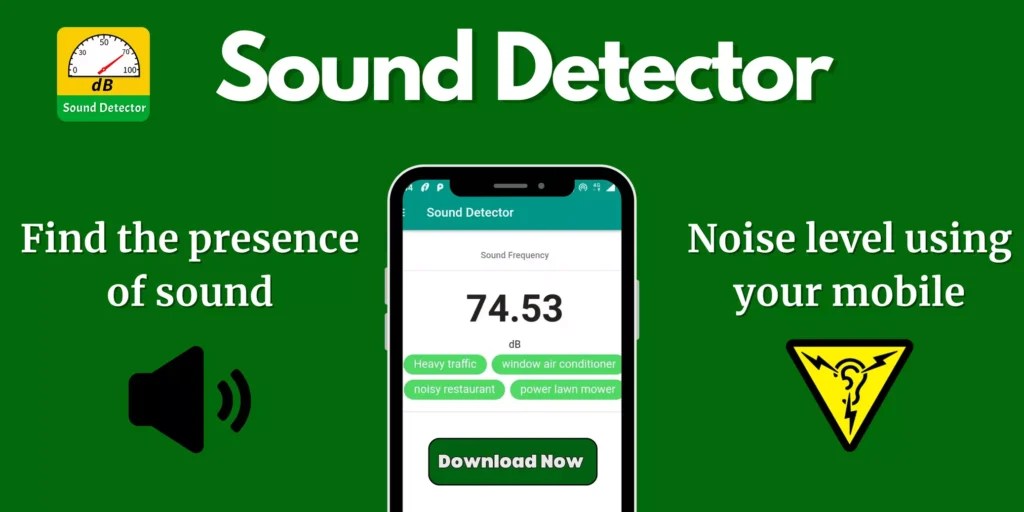 Sound Detector Letsdosimple