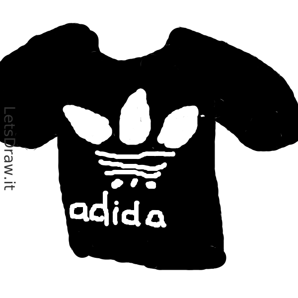 How to draw Adidas / 5ijdx933e.png / LetsDrawIt