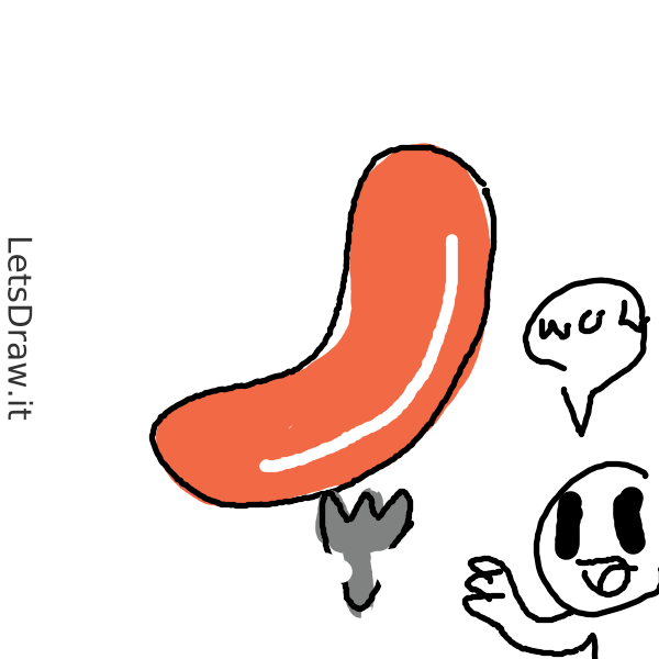 How to draw sausagemeat / 5rxpbyf4o.png / LetsDrawIt