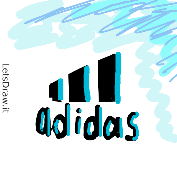 How to draw Adidas / 63fext6gt.png / LetsDrawIt