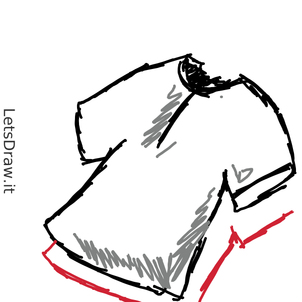 How to draw clothes / 7en8kiew3.png / LetsDrawIt