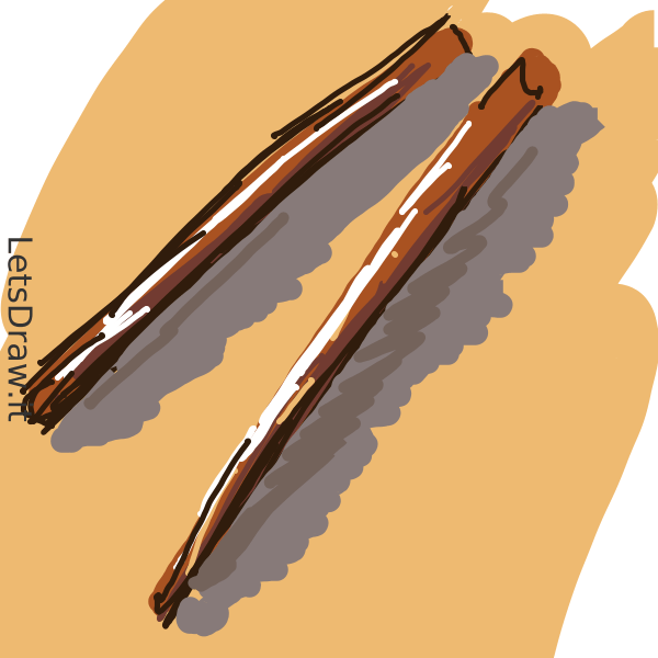 How to draw chopsticks / byqwen7om.png / LetsDrawIt
