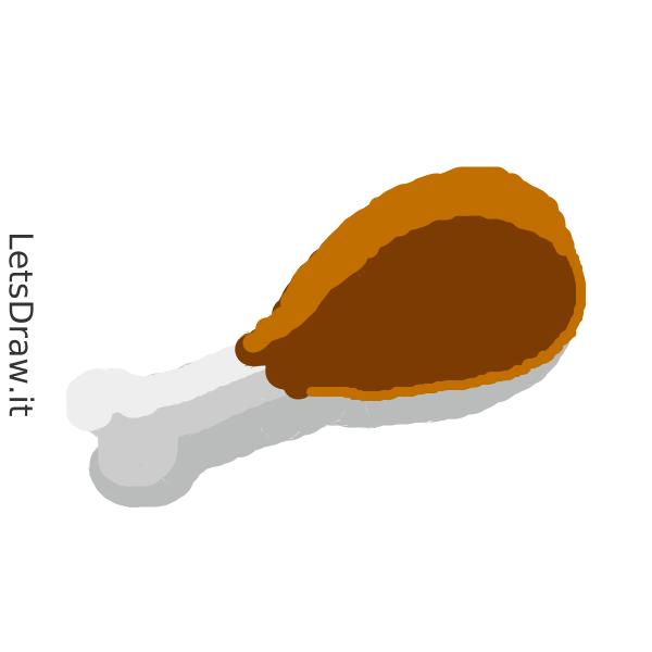 How to draw meat / kbzdqdsiw.png / LetsDrawIt