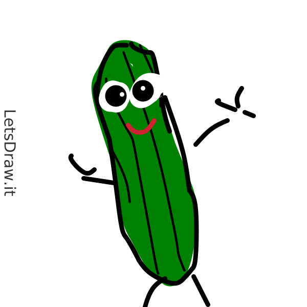 How to draw pickle / tc9s3dp3.png / LetsDrawIt