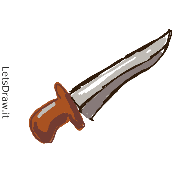 How to draw knife / td9w8m4iw.png / LetsDrawIt