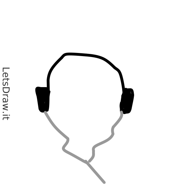 Iphone Earphones Drawing