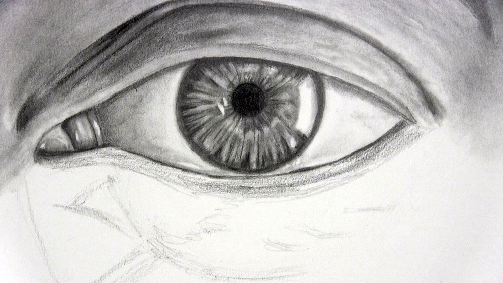 How to Draw a Realistic Eye Let's Draw Today