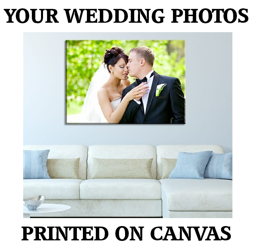 Printing in Full Colour on Canvas Ready to Hang on Your Wall (1 piece