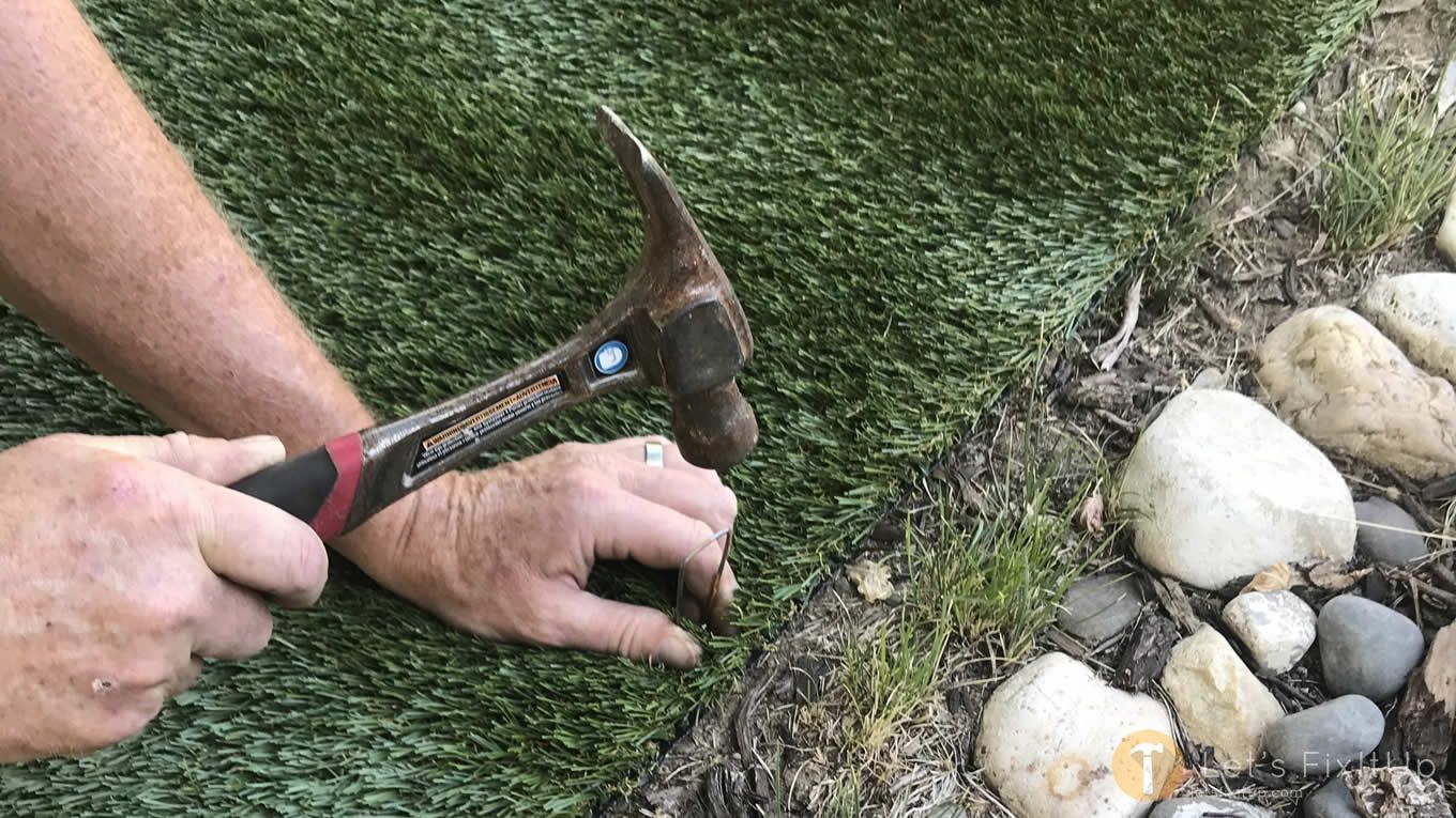 How To Install Artificial Grass Over Dirt