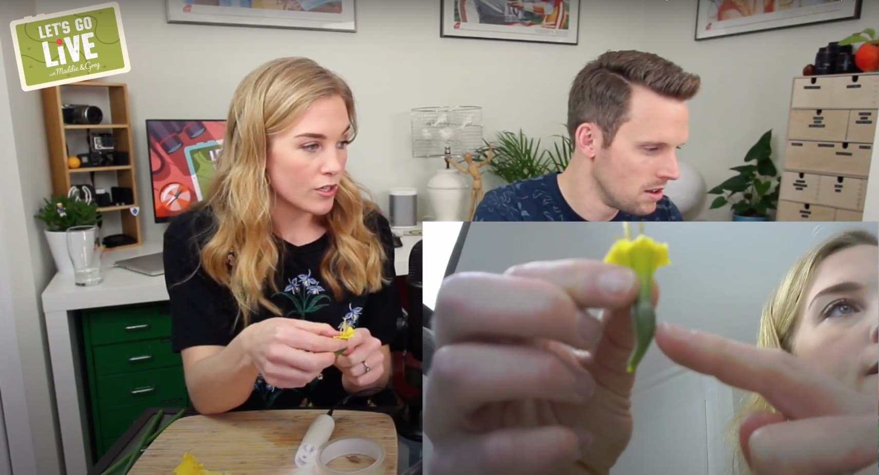 How to Dissect a Daffodil Let's Go Live