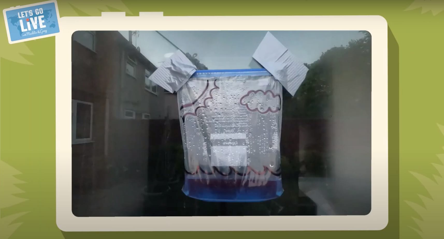 Make a cloud in a bag (The Water Cycle) Let's Go Live