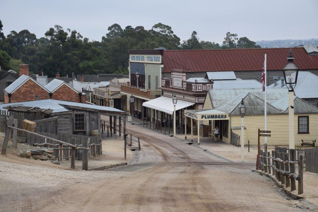 Going back in time at Sovereign Hill gold mining village, Ballarat