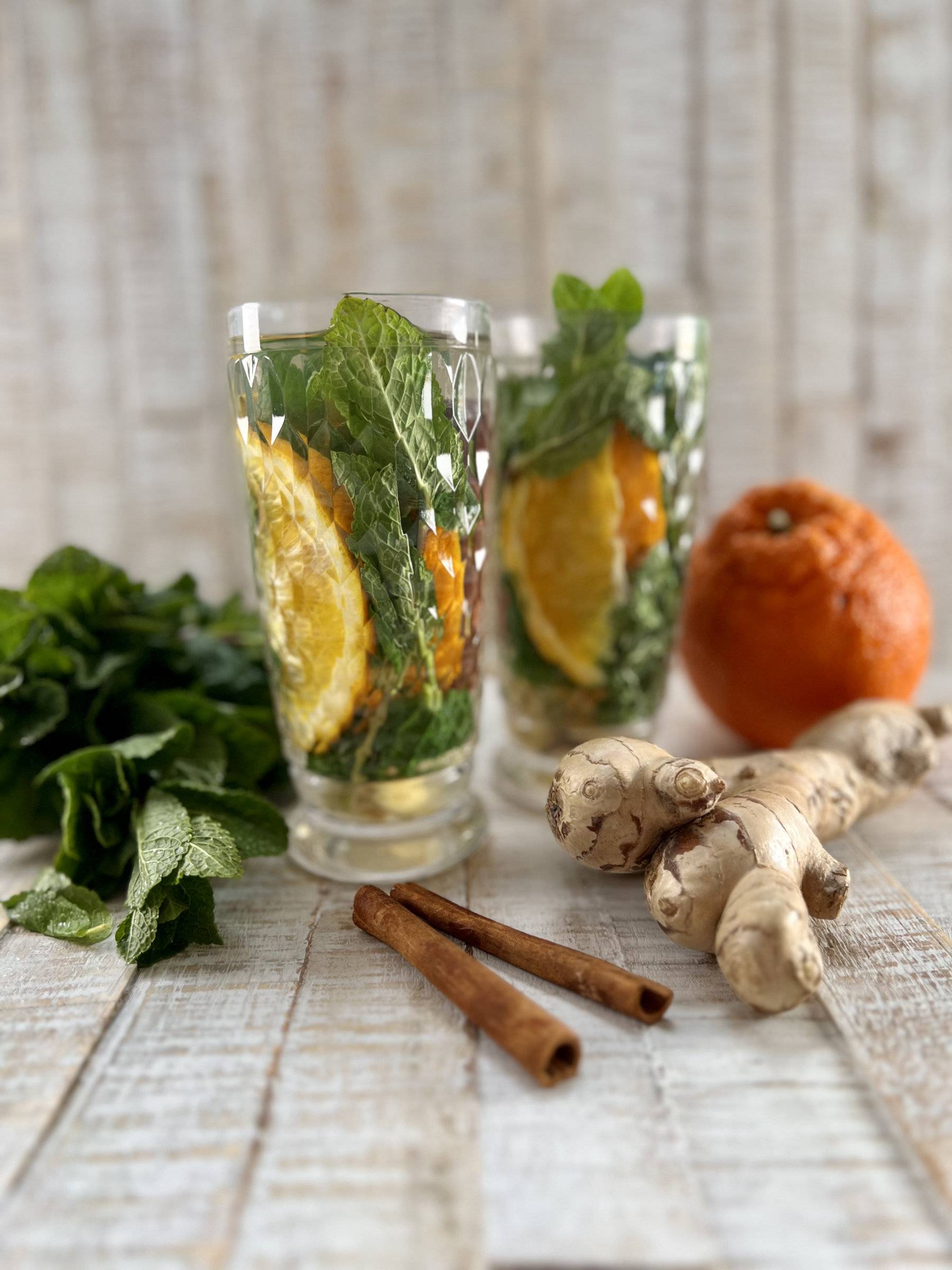 Deliciously Spiced Orange Mint Tea Let's Go Tomato