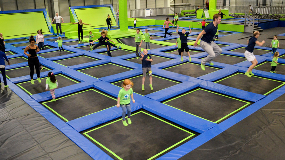 Jump In Trampoline Parks Lets Go With The Children