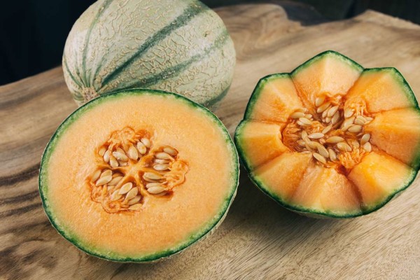 Honigmelone wenig Kalorien, super gesund und richtig erfrischend gut