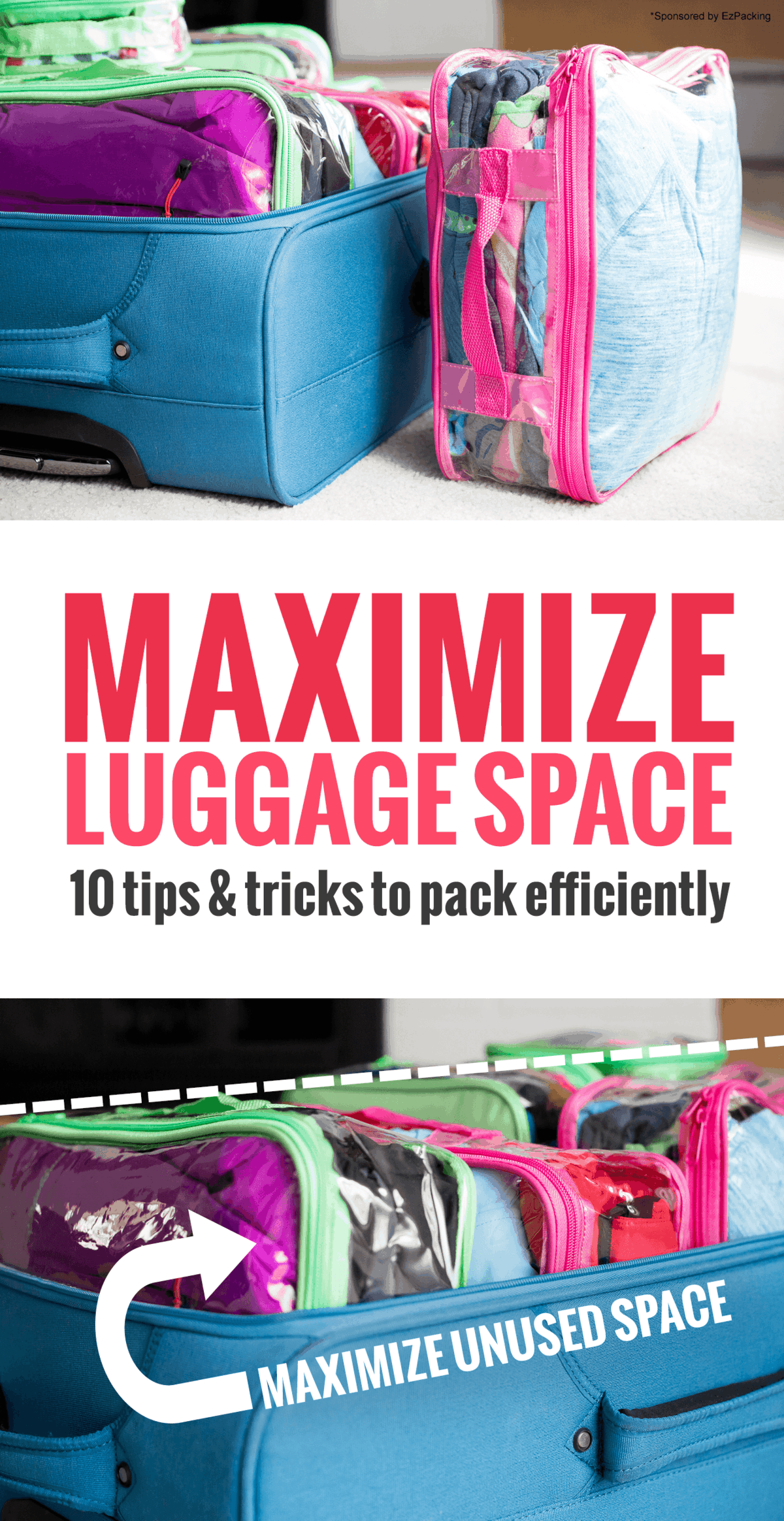 The Best Way To Pack a Suitcase Travel With Family + A Single Suitcase!