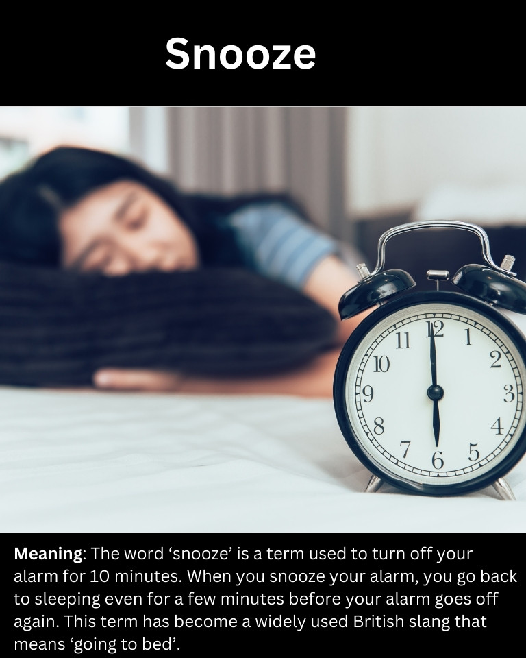 British Slang For Going To Bed (10 Examples) Lets Learn Slang