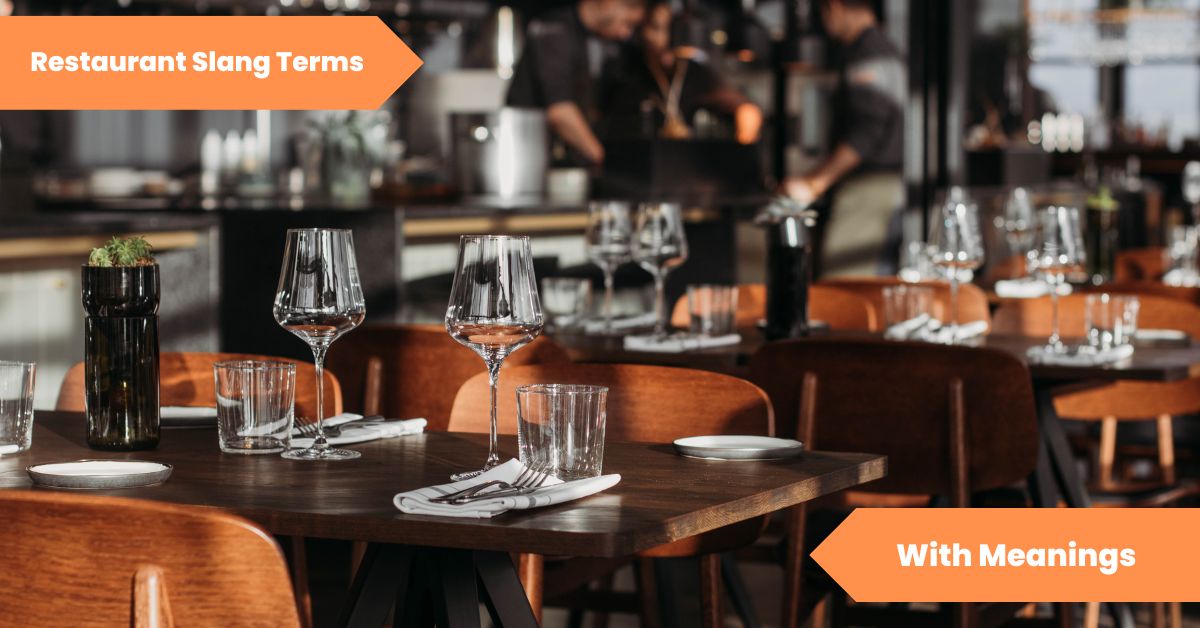 101 Restaurant Slang Terms to Speak Like an Insider Lets Learn Slang