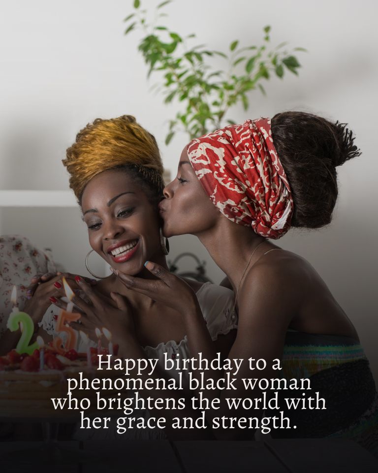 101 Happy Birthday Wishes for a Black Woman Celebrating with Love and