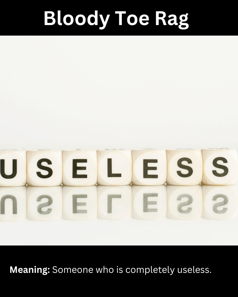 101+ British Slang Insults List)