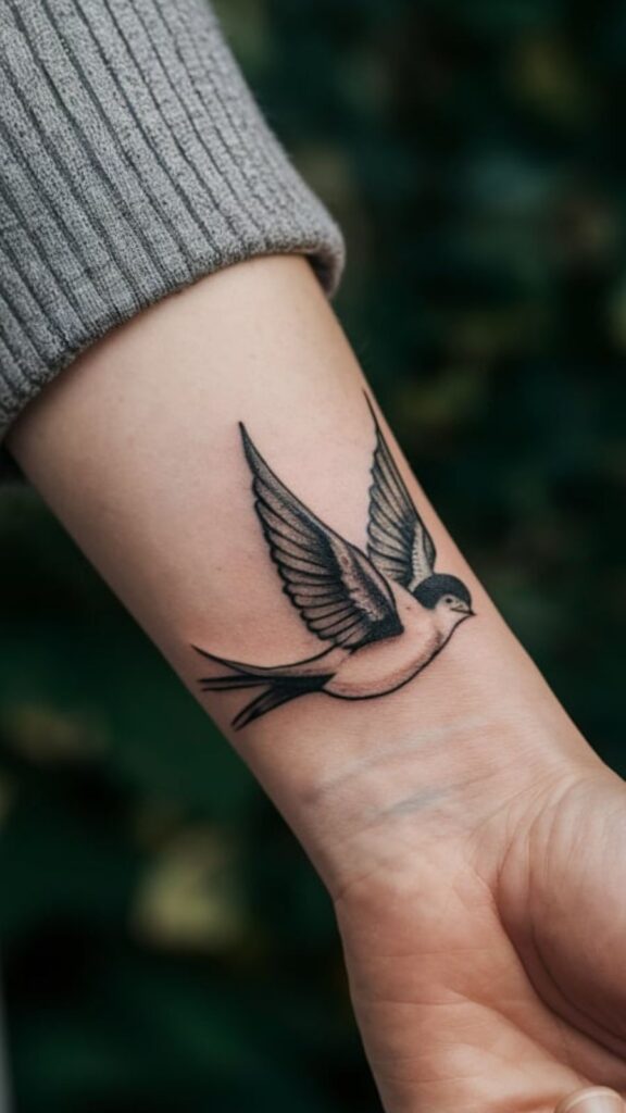 25 Swallow Tattoo Ideas and Meanings Soaring with Style Lets Learn Slang