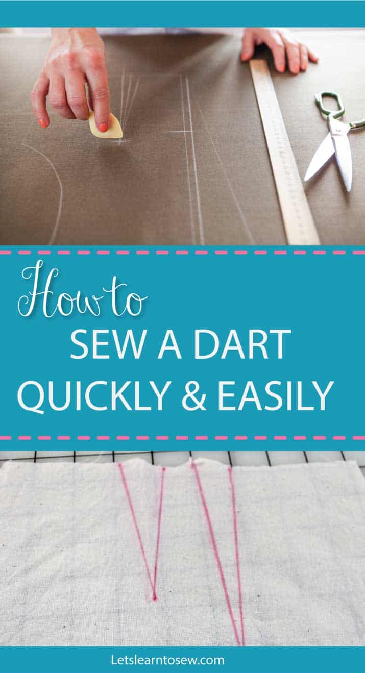 How to Sew a Dart Quickly and Easily, Includes Video