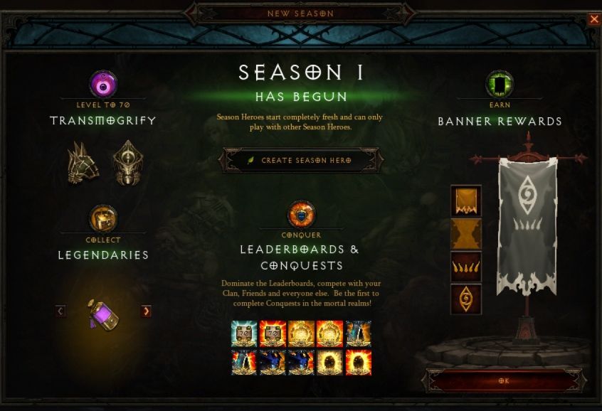 Diablo 3 Szezonok Let's Level Up