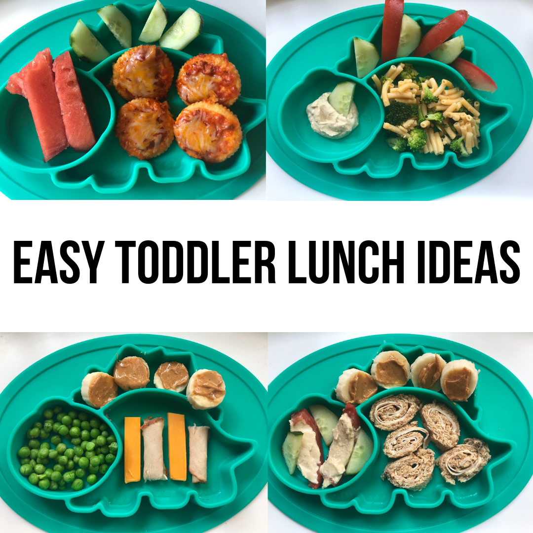 Easy toddler lunch ideas for the whole week! Let's Live and Learn