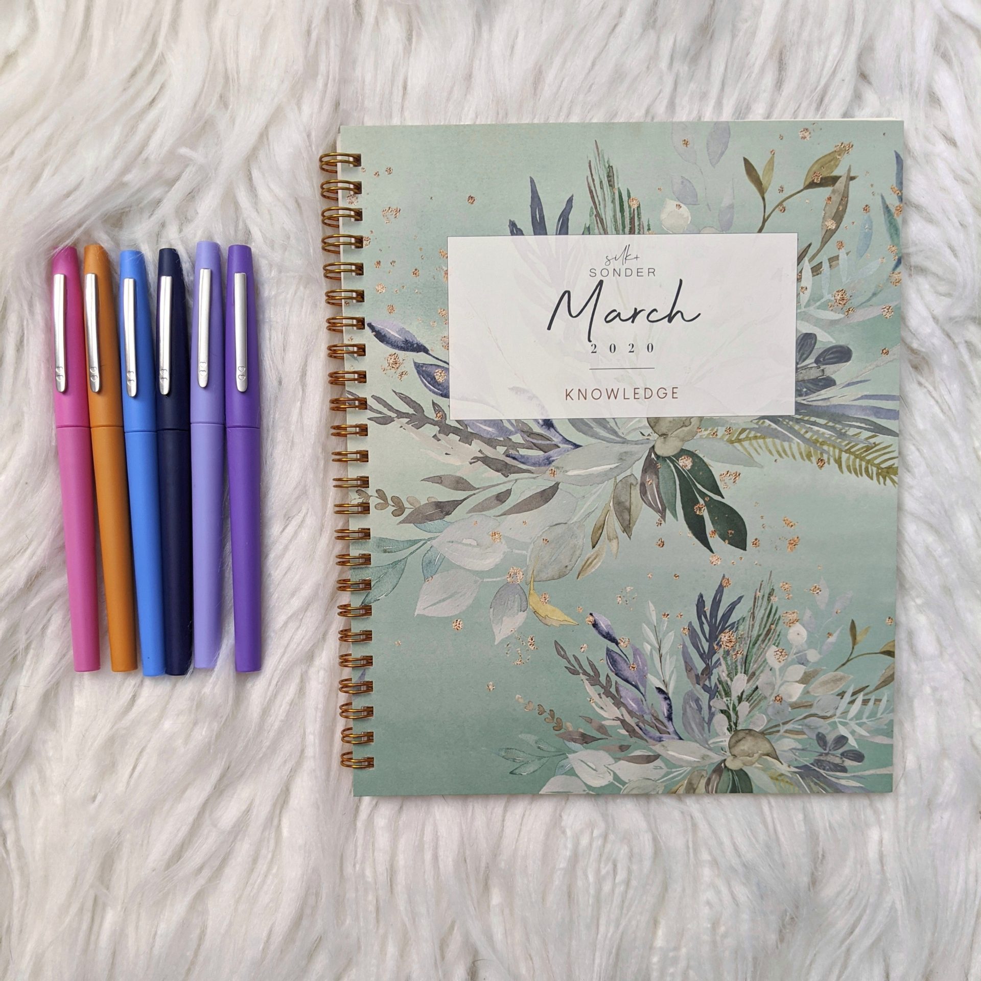 Silk & Sonder Monthly Planner Review Let's Live and Learn