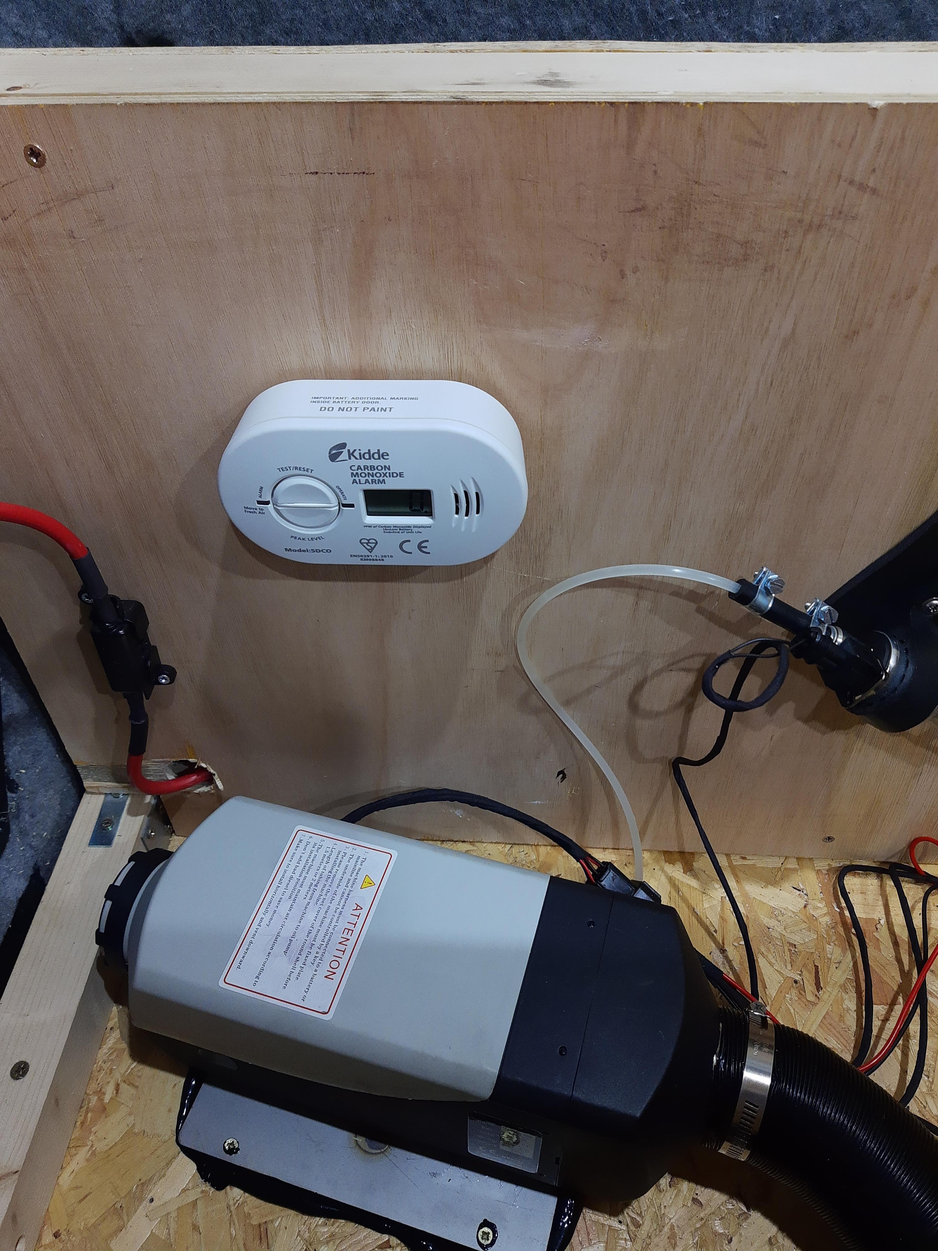 Installing a Chinese Diesel Heater Selfbuild camper van conversion