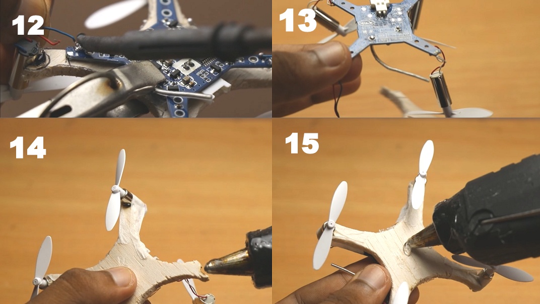 How to Make Mini Drone at Home DIY Flying Drone Letsmakeprojects