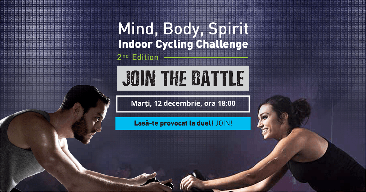 Mind, Body, Spirit Indoor Cycling Challenge, 2nd Edition Sala de
