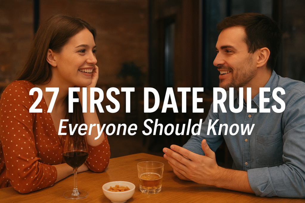 27 First Date Rules Everyone Should Know Let Online Date