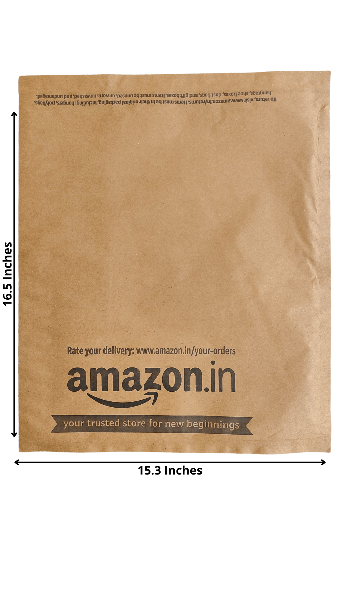 Amazon Paper Bag PM4 15.3 X 16.5