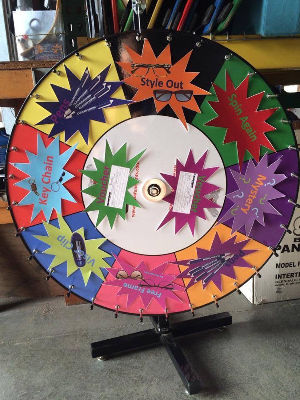 Prize Wheel Rental Carnival Games for Rent Lets Party