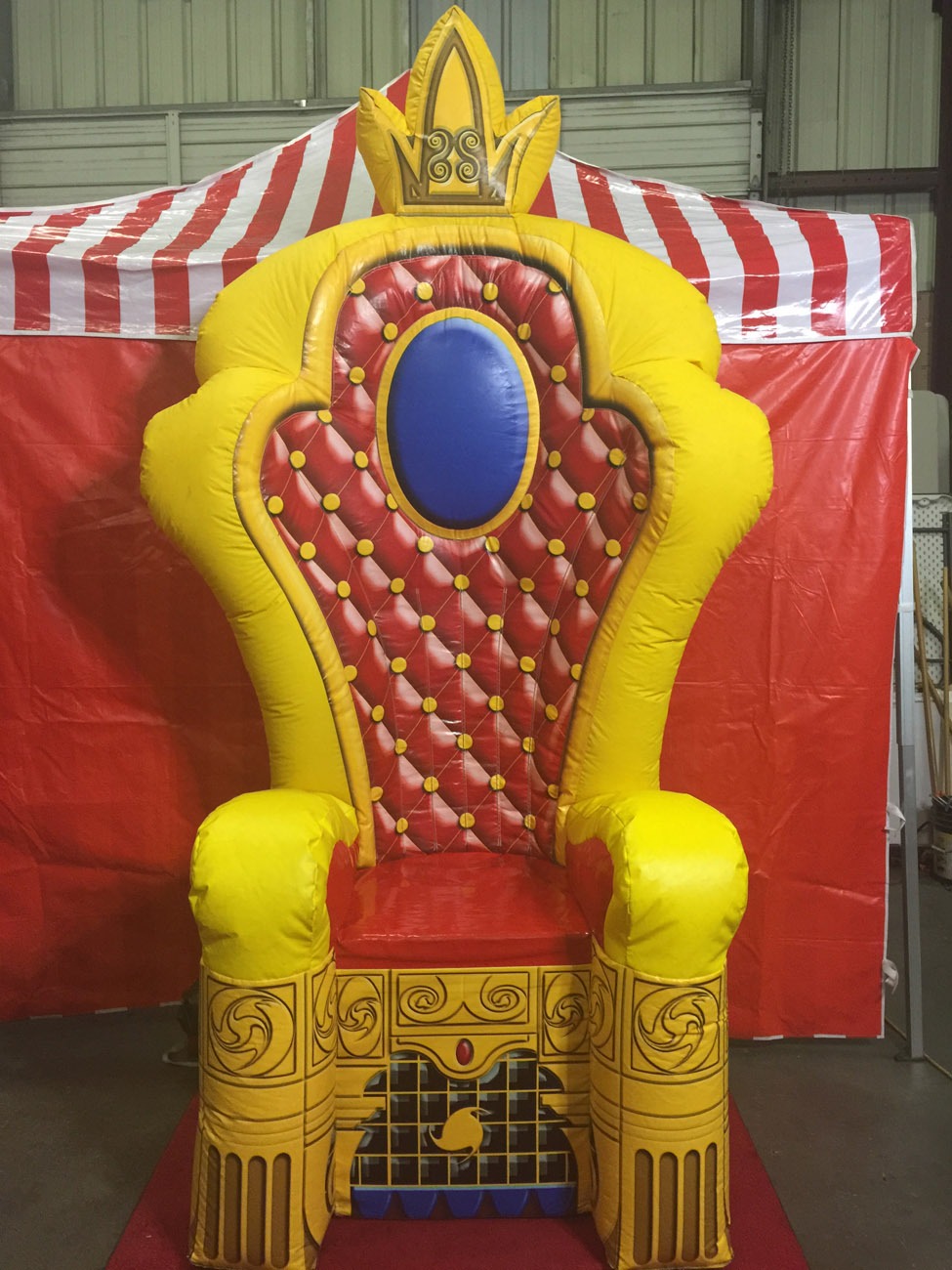 Inflatable Throne/ Kings Chair Lets Party