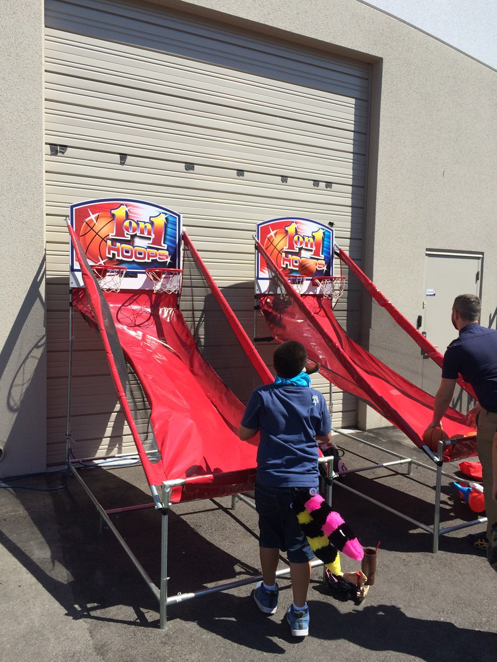 1 On 1 Basketball Hoops Digital Game Lets Party