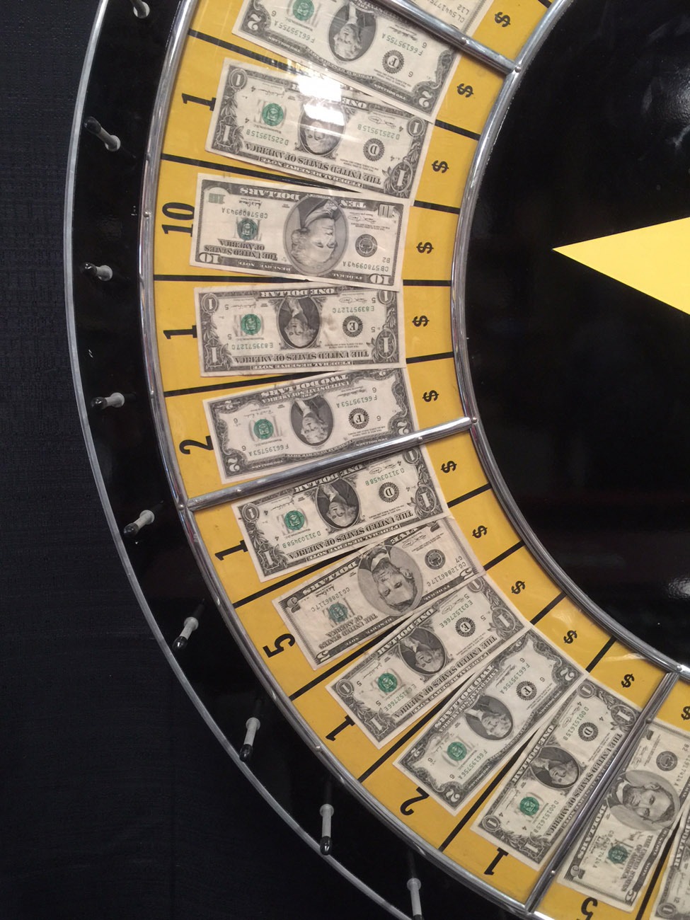 Money Wheel Game 60 Inch Casino Style Big Six Wheel Let's Party