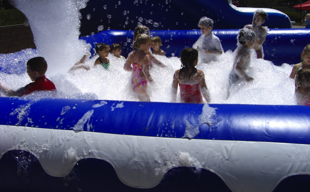 Inflatable Foam Pit Rental San Fran Rentals Lets Party