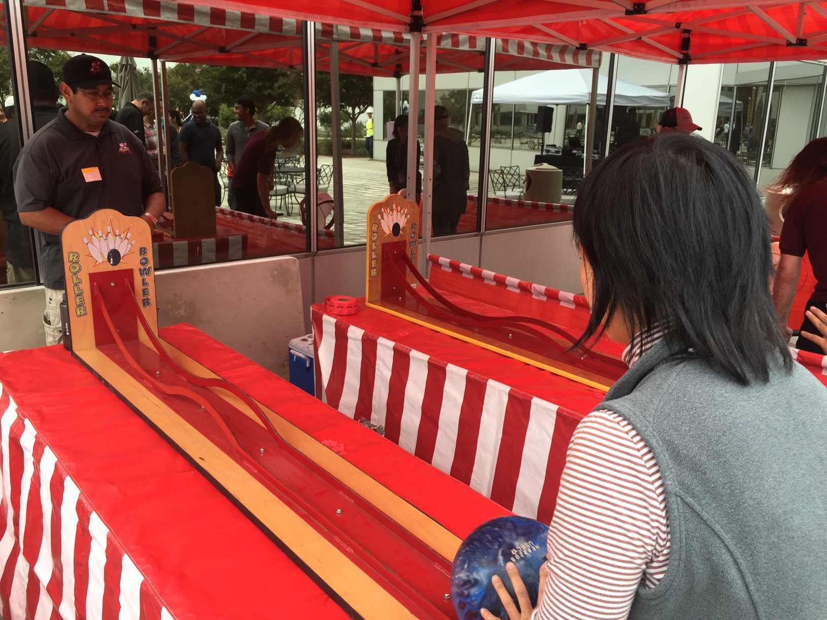 Roller Bowler Game Carnival Game Rental Let's Party