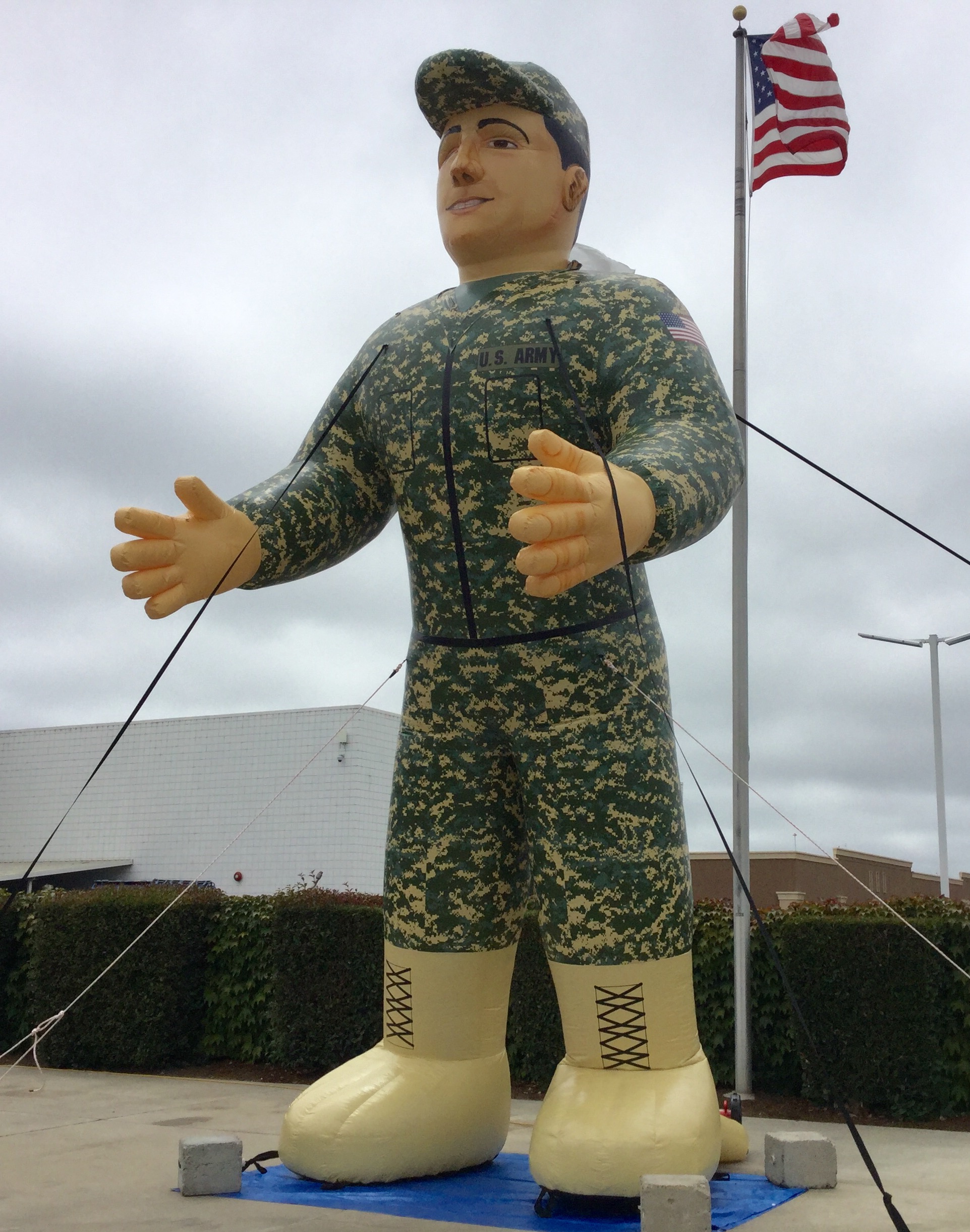 25 Foot Military Man Inflatable Inflatable Rentals Lets Party