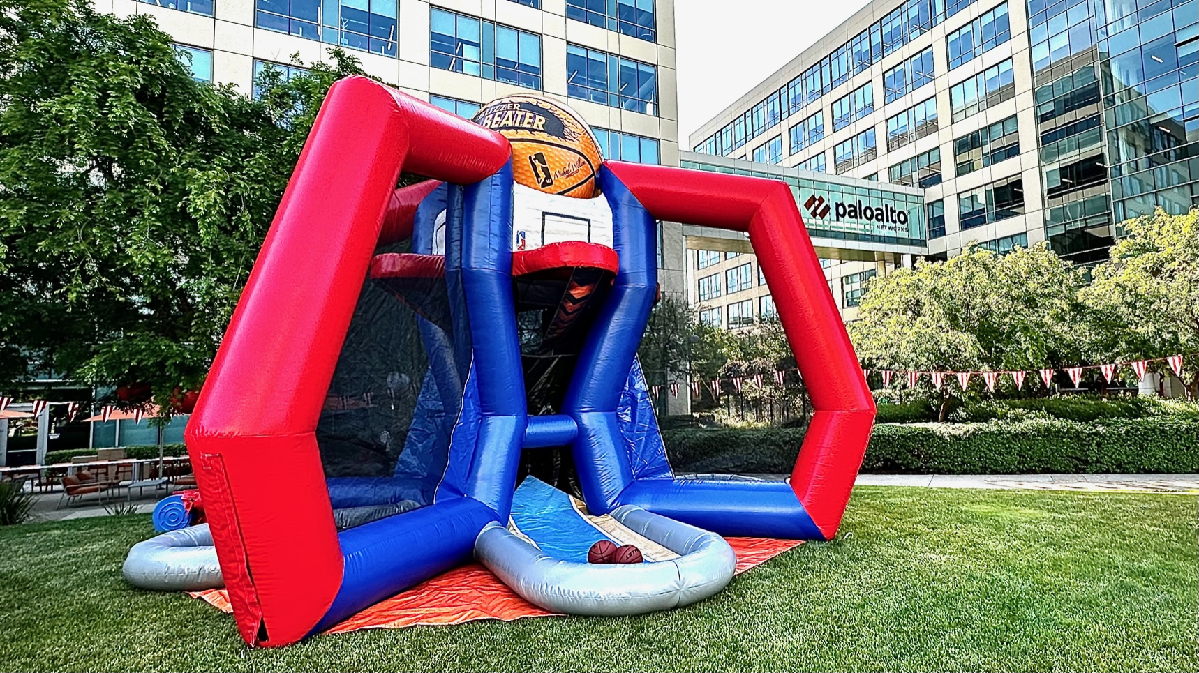 Inflatable Basketball Extreme Shootout Fun Sports Game Rentals