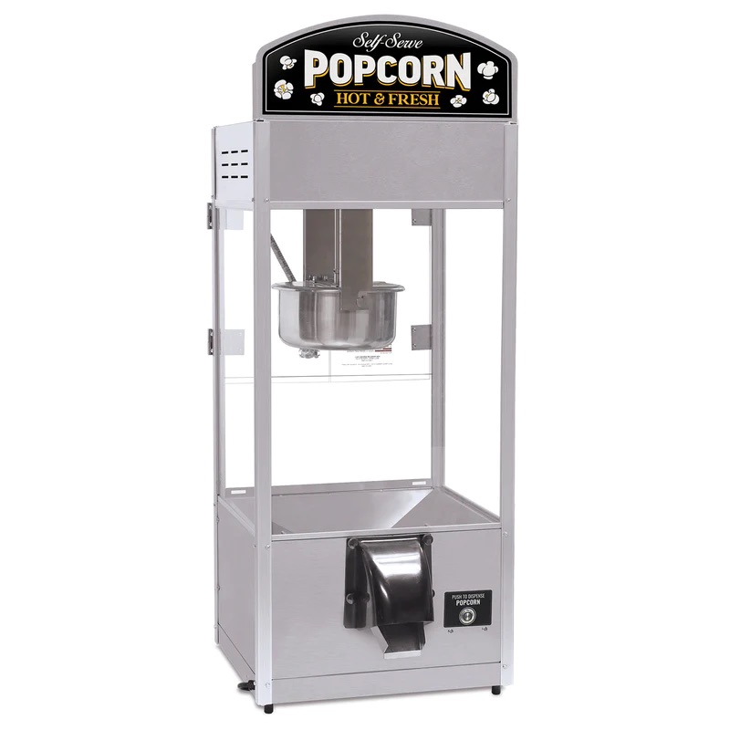 Deluxe Touchless Popcorn Machine Rental concession machine rentals