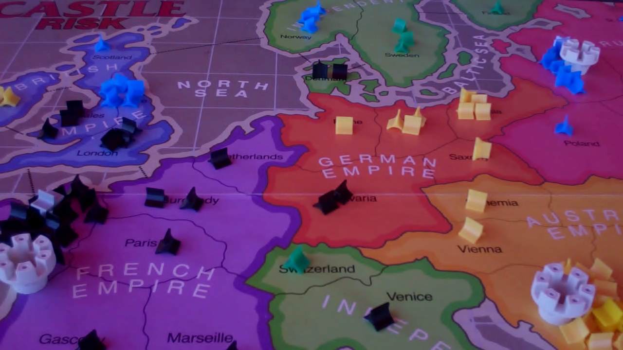 Castle Risk Board Game Rules and Instructions Risk Variants