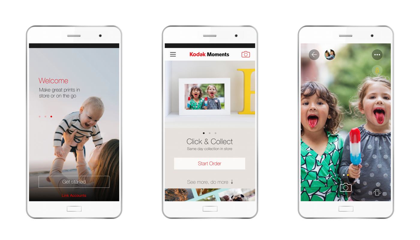 Kodak Moments Shoot, Edit & Print Your Photos From One
