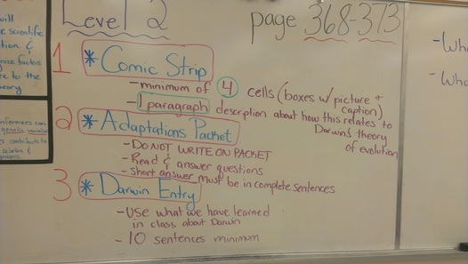 Lessons April Ms. Laury's Science Classroom