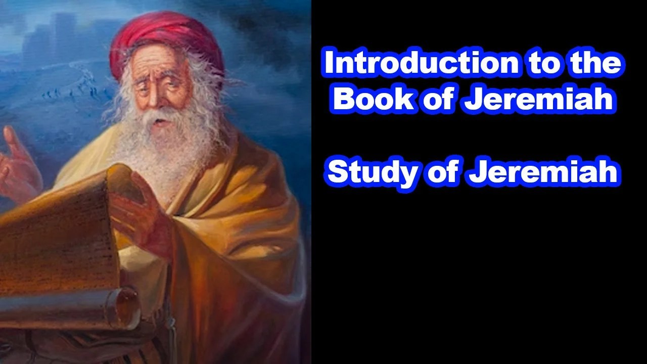 Introduction to the Book of Jeremiah Let's Talk Scripture